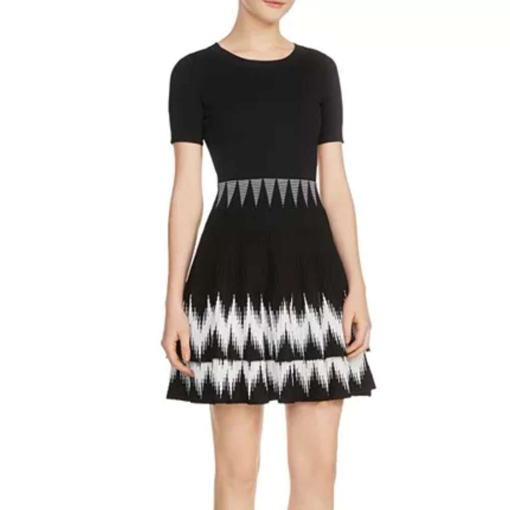 NWOT Maje Ralia Knit Tiered Dress SIZE 1 small